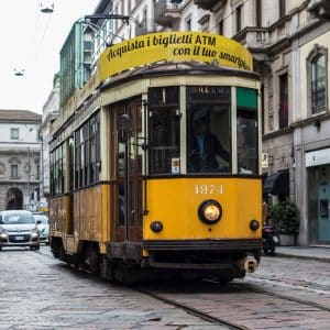 tram a milano