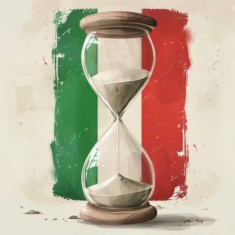 hourglassitalianflag